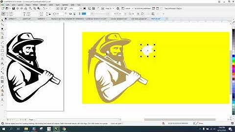 Corel Draw Tips & Tricks Remove White parts of a drawing Part 2