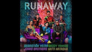 Runaway (LYRICS/LETRA) Sebastián Yatra, Daddy Yankee, Natti Natasha ft. Jonas Brothers