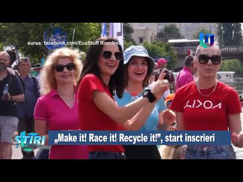 „Make it! Race it! Recycle it!”, start înscrieri!