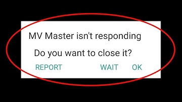 How To Fix MV Master Isn