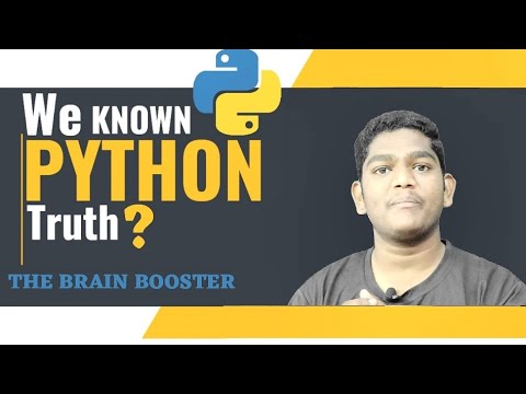 We Known Python Truth? Python History.. - YouTube
