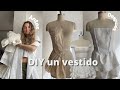 Haciendo un vestido con una cortina - Vintage