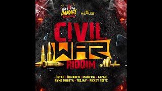 Civil War Riddim Mix (Full, Re-Touch 2019) Feat. Demarco,Teejay, Masicka, Tazar, Ryme Minista, 3 Sta