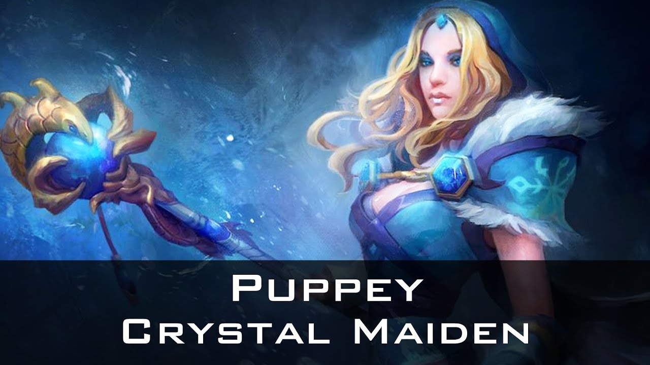 Secret Puppey Crystal Maiden Dota 2 Ranked Gameplay Youtube