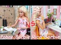 Barbie Pobre Vs Barbei Rica Rutina de la Mañana de la Escuela