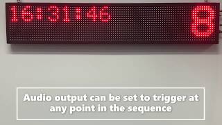 LED Start Clock Modes Demo