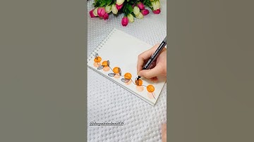 DIY frontpage design for school projects, Assignment🧡#art #pageborder #frontpage #ytshorts #shorts