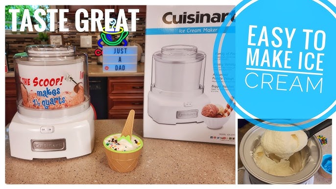 Cuisinart Ice Cream Maker with Extra Freezer Bowl 