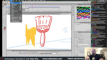 Animating with Mike Milo on Adobe Twitch episode 14