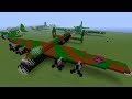 Minecraft - 7 BIG AIRPLANES + SAVE (CZ)