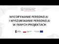 Wycofywanie Personelu I Wyszukiwanie Personelu W Innych Projektach Instytucja