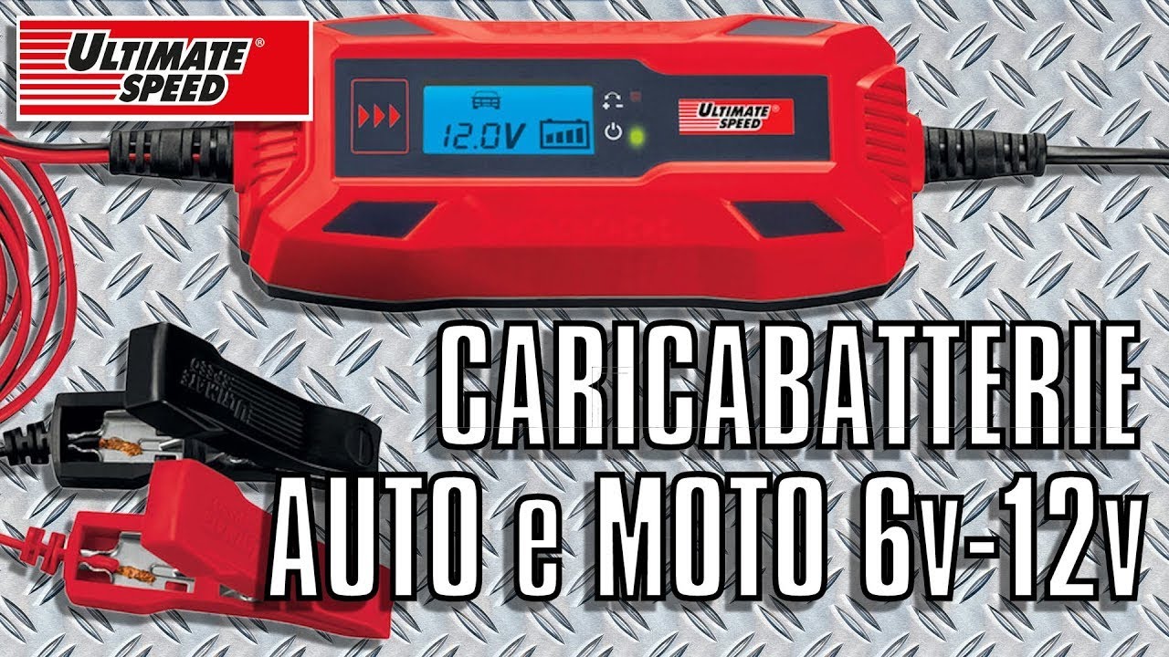 Caricabatterie AUTO e MOTO 6V e 12V ULTIMATE SPEED - ULGD 5.0 A1 