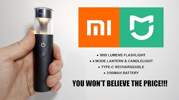 XIAOMI Mijia - 2 IN 1 Flashlight