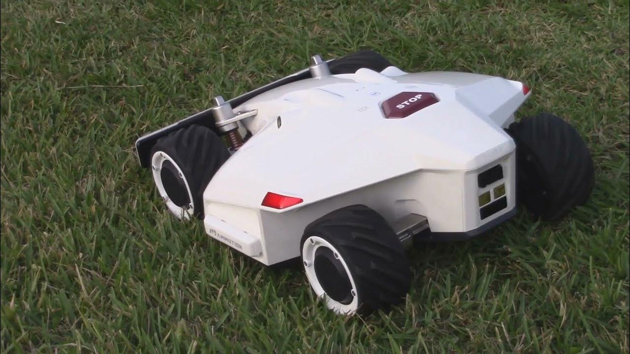 Luba Robot Lawn Mower RTK First Test by Something 2LookAt YouTube