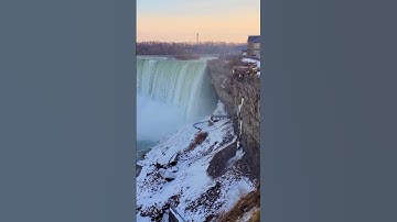 Thumbnail of Niagara Falls Canada in winter 2023