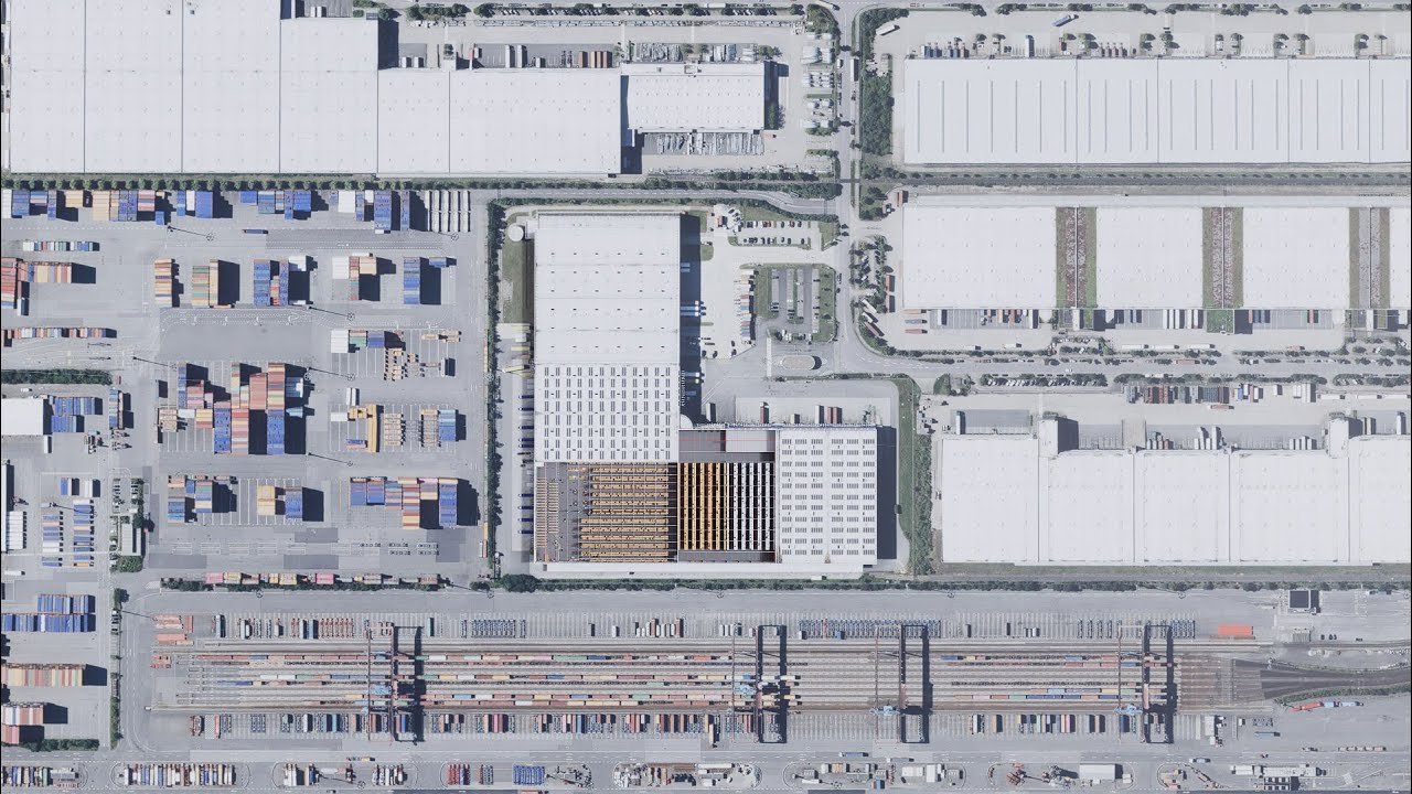 Static Logistics Flythrough - project sample