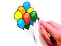 How to Draw Balloons