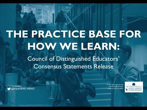 leadership quotes COUNCIL OF DISTINGUISHED EDUCATORS Consensus Statements of Practice Release