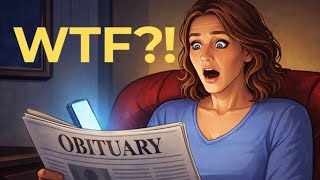 I got sent My Own Obituary While I Was Still Alive