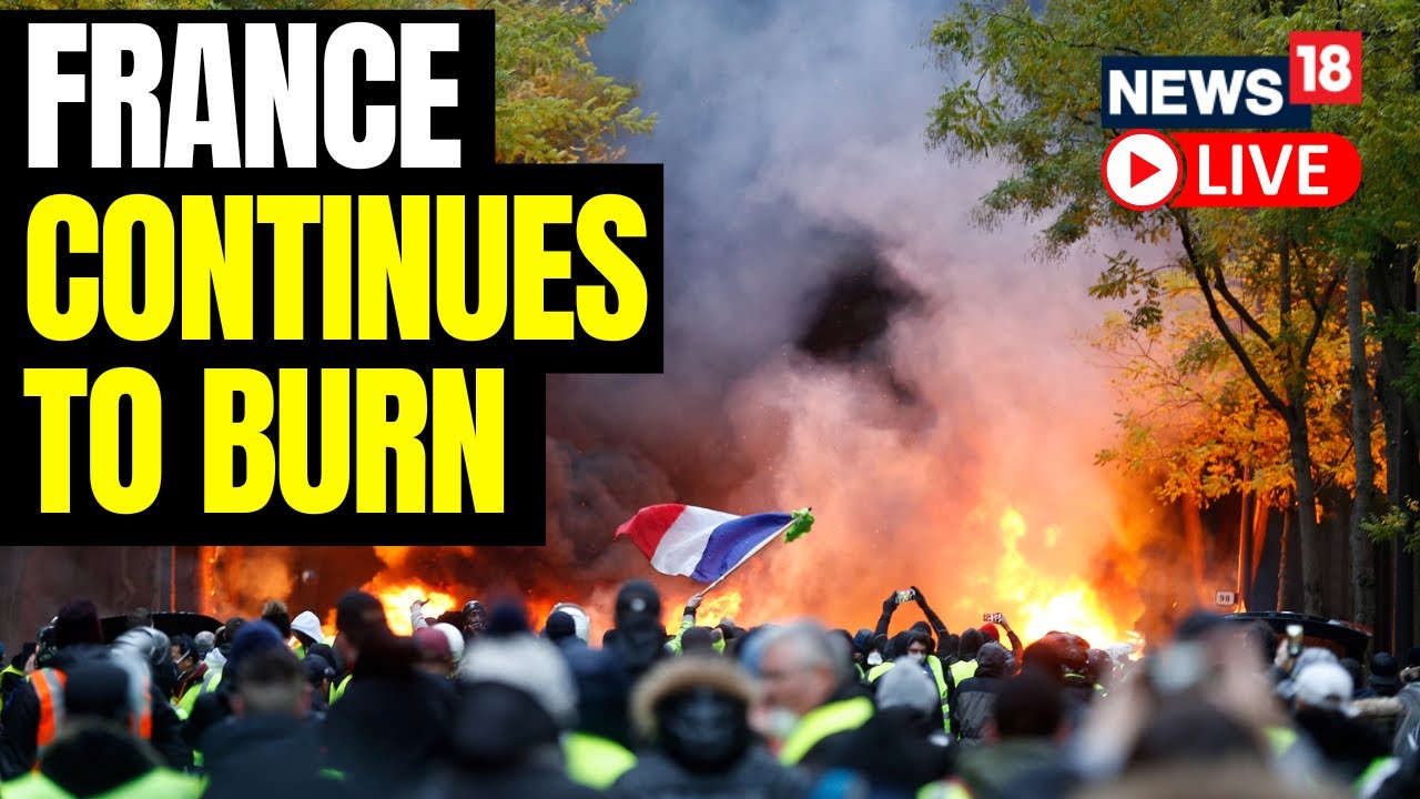 Paris Is Burning Protesters Set France Ablaze Videos Show Paris