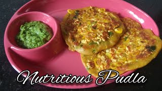 Nutritious Pudla|Jain Pudla Recipe| Veg Cheela Recipe|Healthy Pancake Recipe