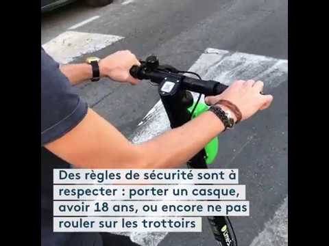 Lime, la nouvelle trottinette électrique en libre service à Bordeaux