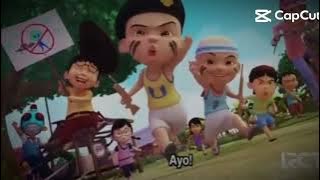 #upin Ipin tawuran