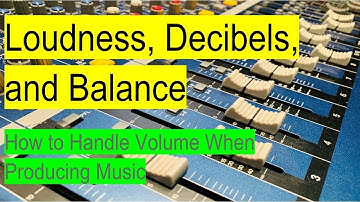 Loudness, Decibels, and Balance | Introduction to Music Technology | Central State University