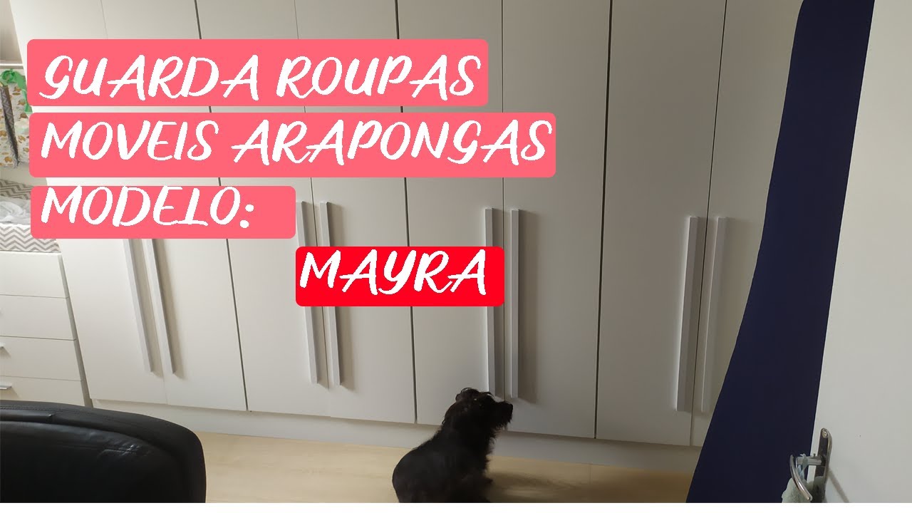 Review Guarda Roupas (Roupeiro) Moveis Arapongas Modelo Mayra 8 Portas Casal.