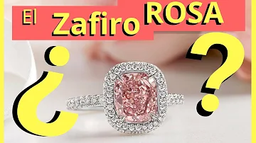 ¿Es raro el zafiro rosa?