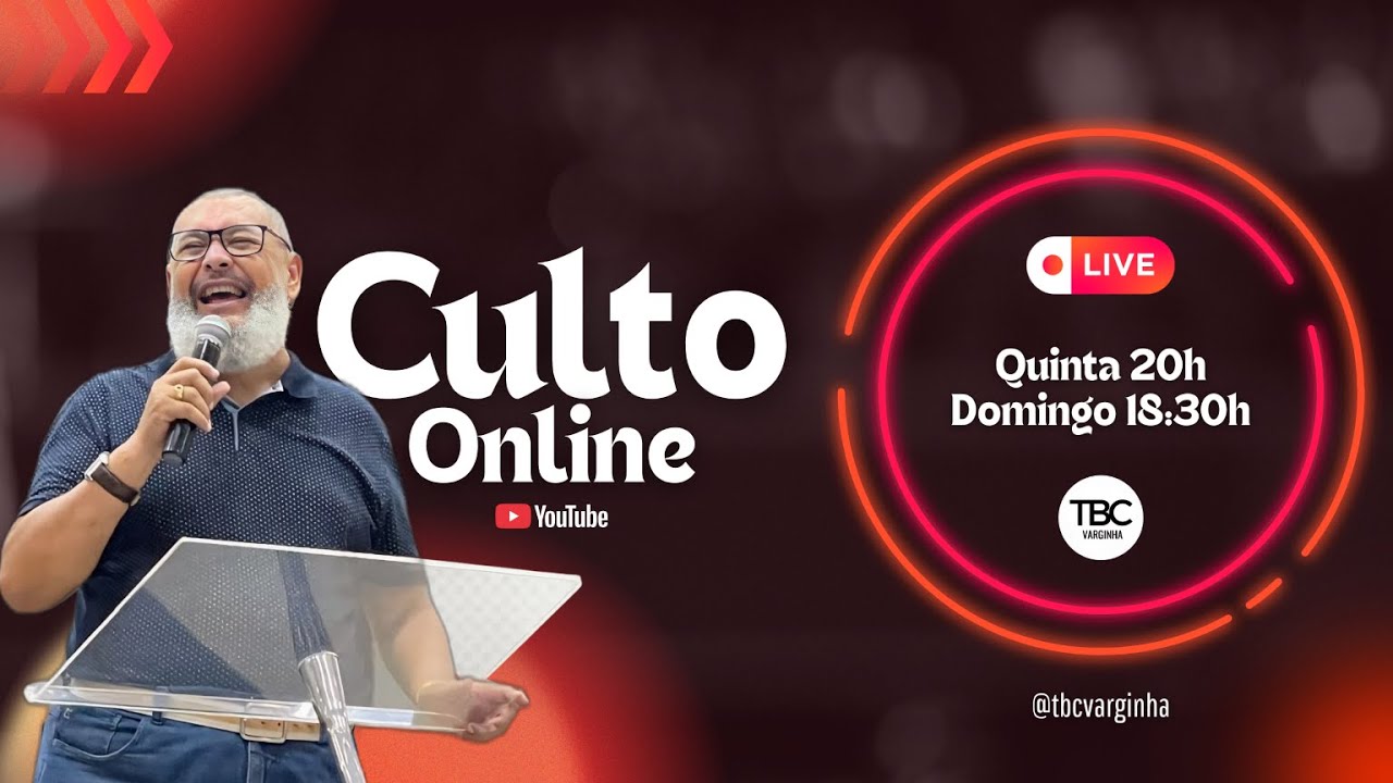 CULTO DE UNÇÃO | 05/03/2026 - 20h