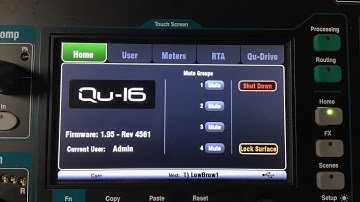 How to choose the stereo signal to be sent over USB - Allen & Heath QU Series