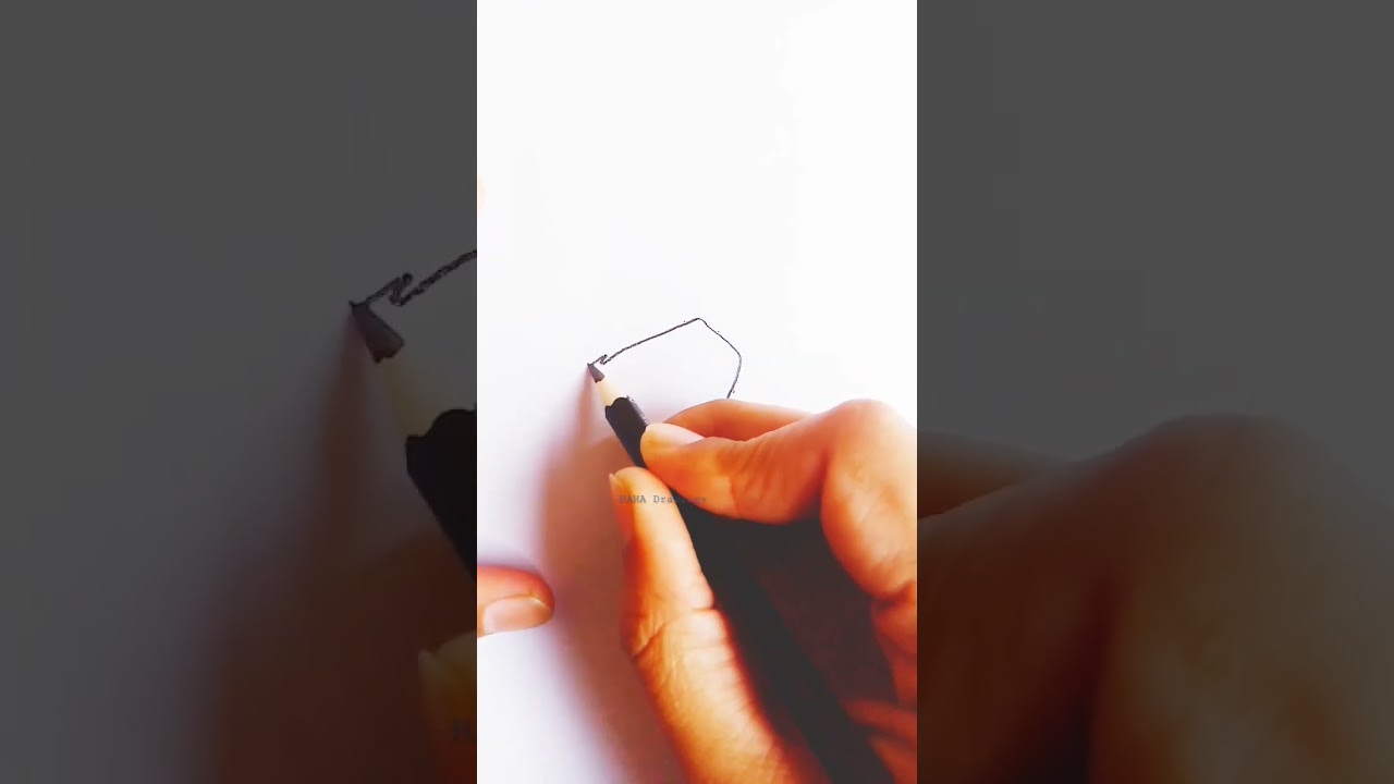 One line dancing girl Drawing 