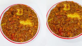 Lentil and potato curry #Easy Lentil recipe