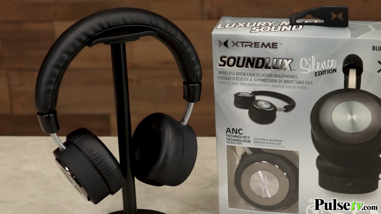 Soundlux Wireless Active Noise-Cancelling Headphones
