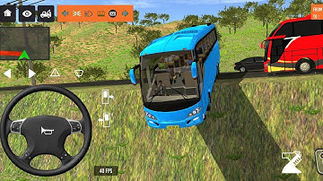 Euro Bus Driving Game Public Transportation 2024 -  Indonesia Bus Simulator Android Gameplay #1590