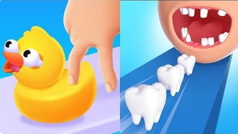 ✔Crushy Fingers 🆚️ Smile Rush - Top Free Mobile Video Gameplay Walkthrough iOS, Android #gaming