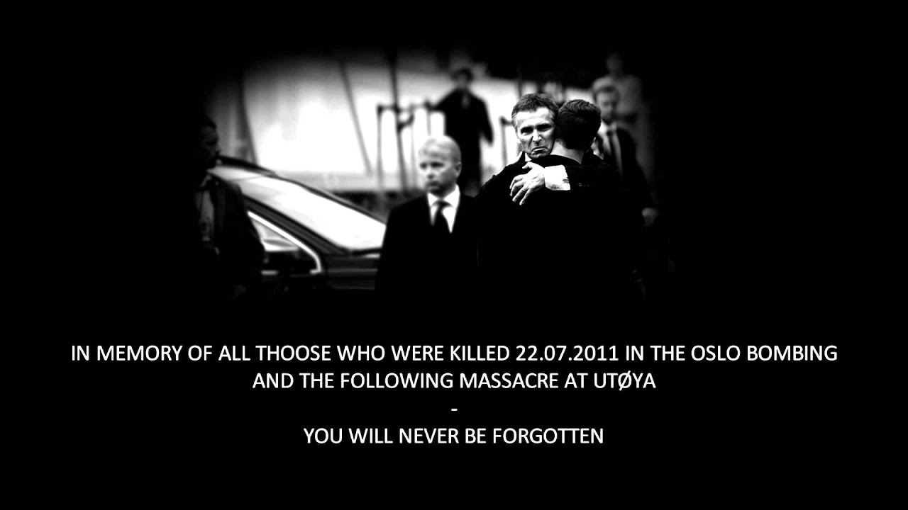 In Memory of the fallen @ Oslo-bombing and Utøya shooting