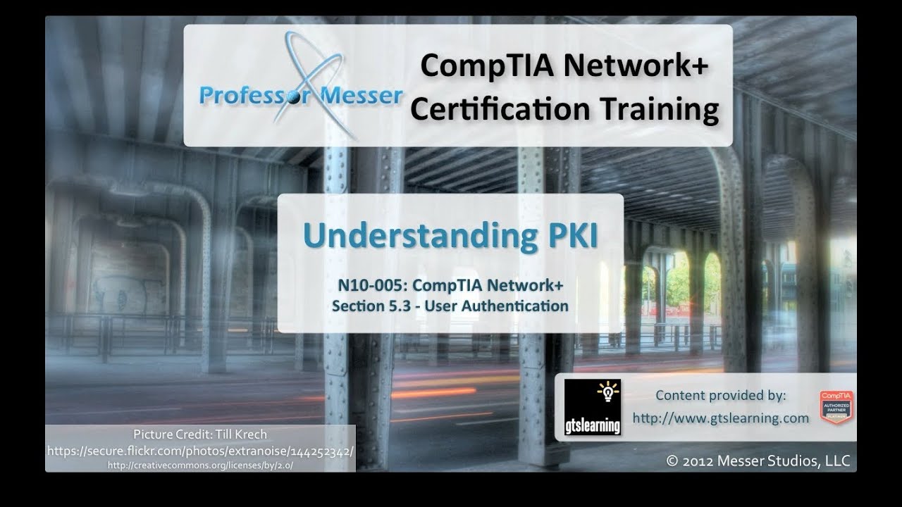 Understanding PKI - CompTIA Network+ N10-005: 5.3