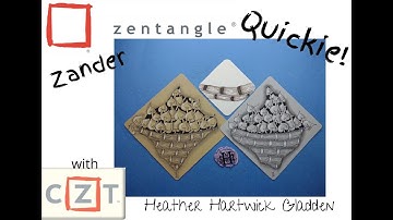 Zentangle® Quickie: Zander