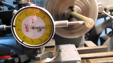 untrue lathe--- lies!  dial indicator