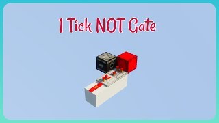 Simple 1 Tick Pulse NOT Gate