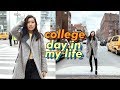 College Day In My Life at NYU in New York City (Very Busy!) | JENerationDIY