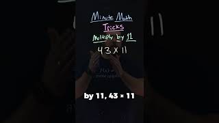 Details Multiply any 2-digit number by 11 in your Head | Minute Math Tricks Part 136-140 #shorts Guide