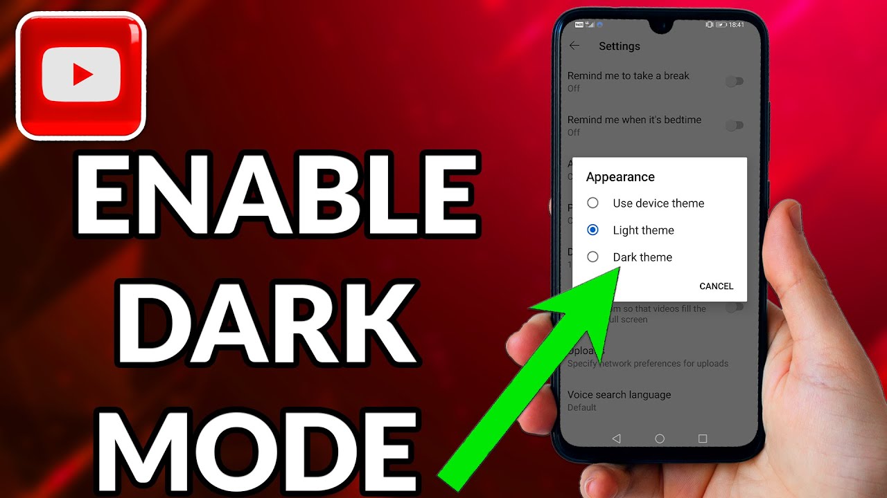 How To Enable Dark Mode On YouTube Android