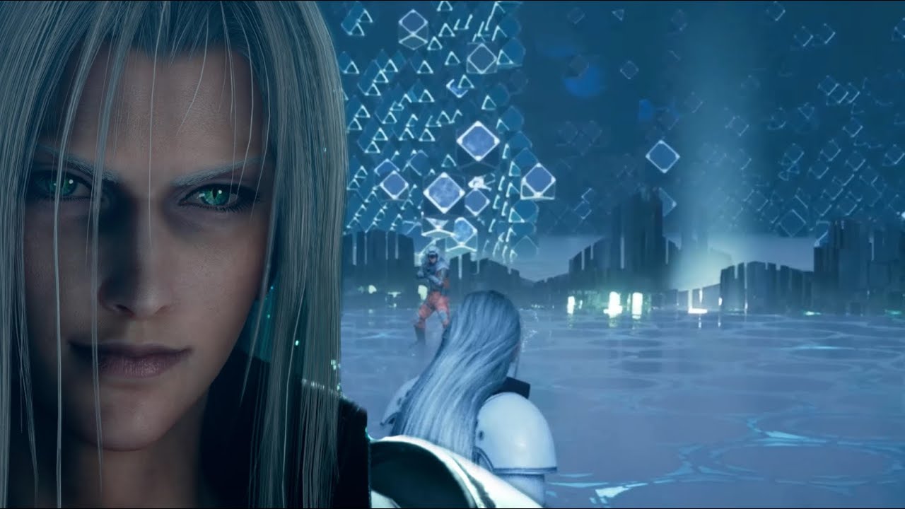 Fantasy VII Remake play as Sephiroth VS Elite Grenadier - YouTube