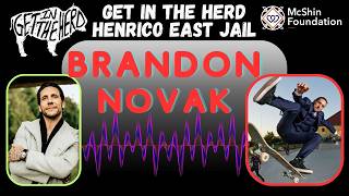 Brandon Novak at Henrico Jail East with The McShin Foundation Get in the Herd #recoveryjourney