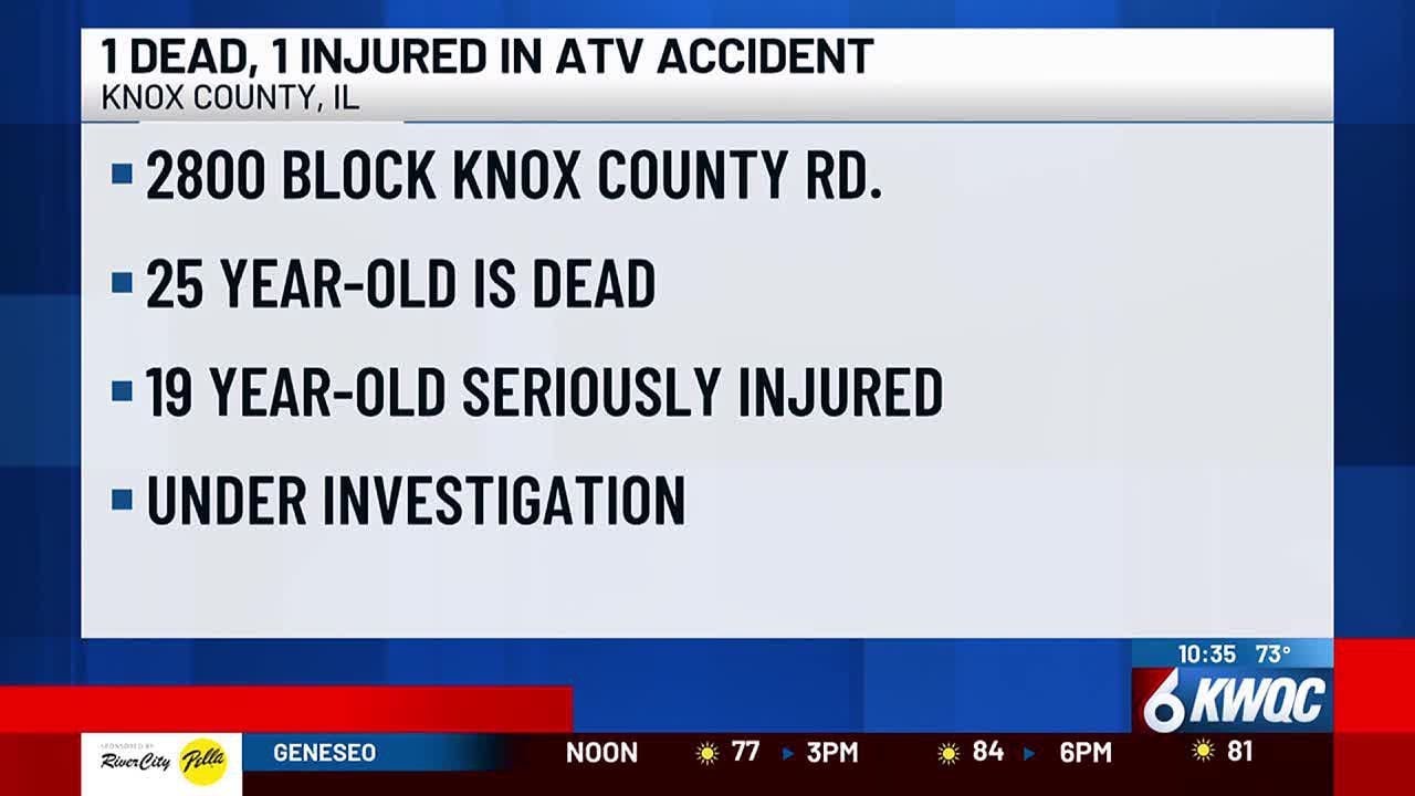 1 killed, 1 seriously injured after ATV crash in Knox County - YouTube