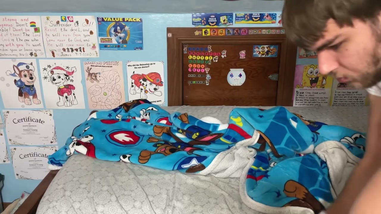My new Paw Patrol bedding set