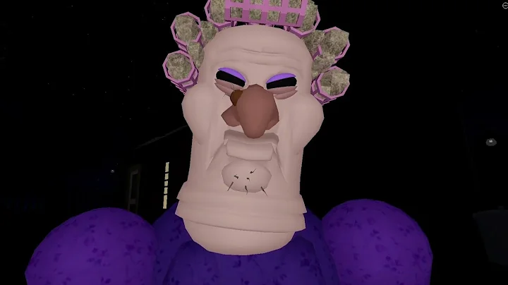 Roblox - Escape Grumpy Gran (Scary Obby) all jumpscares e walkthrough Roblox Obby
